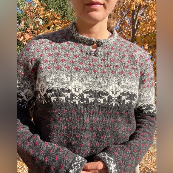 Vintage Woolrich Lambswool fair isle sweater - Picture 5 of 14